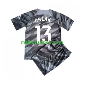 Maillot de Foot Atlético Madrid Jan Oblak 13 Gardien Domicile 2023-24 - Enfant